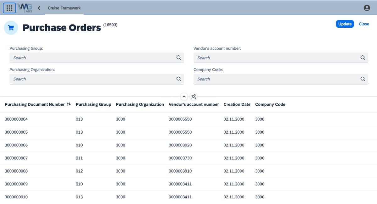 No-code-purchase-orders